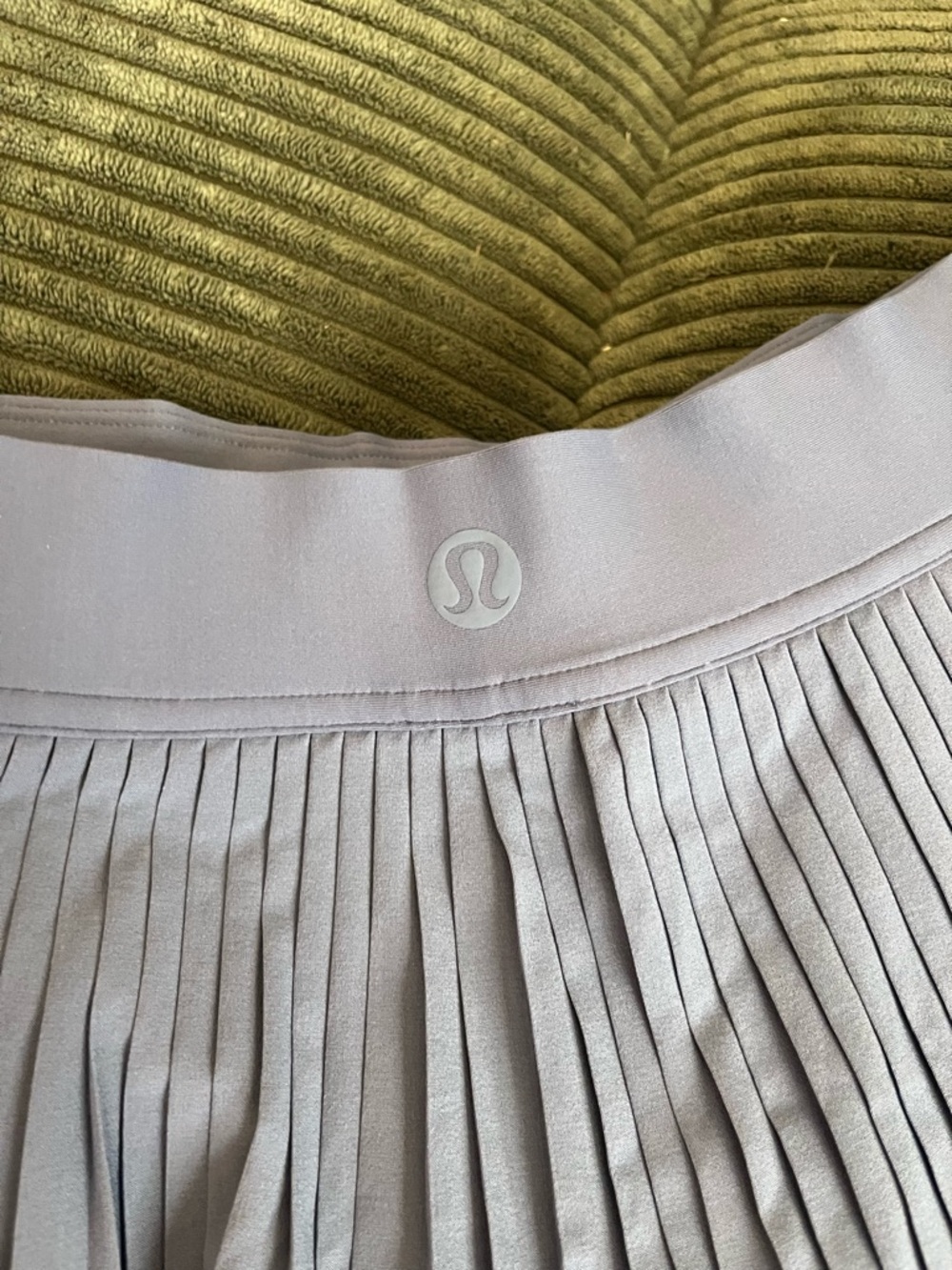 Lululemon Athletica Varsity High Rise Pleated Tennis Skirt Oasis Blue NWT 6 READ - Picture 9 of 10